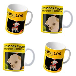 2 Plantillas Tazas Unos Pedillos y Groserías